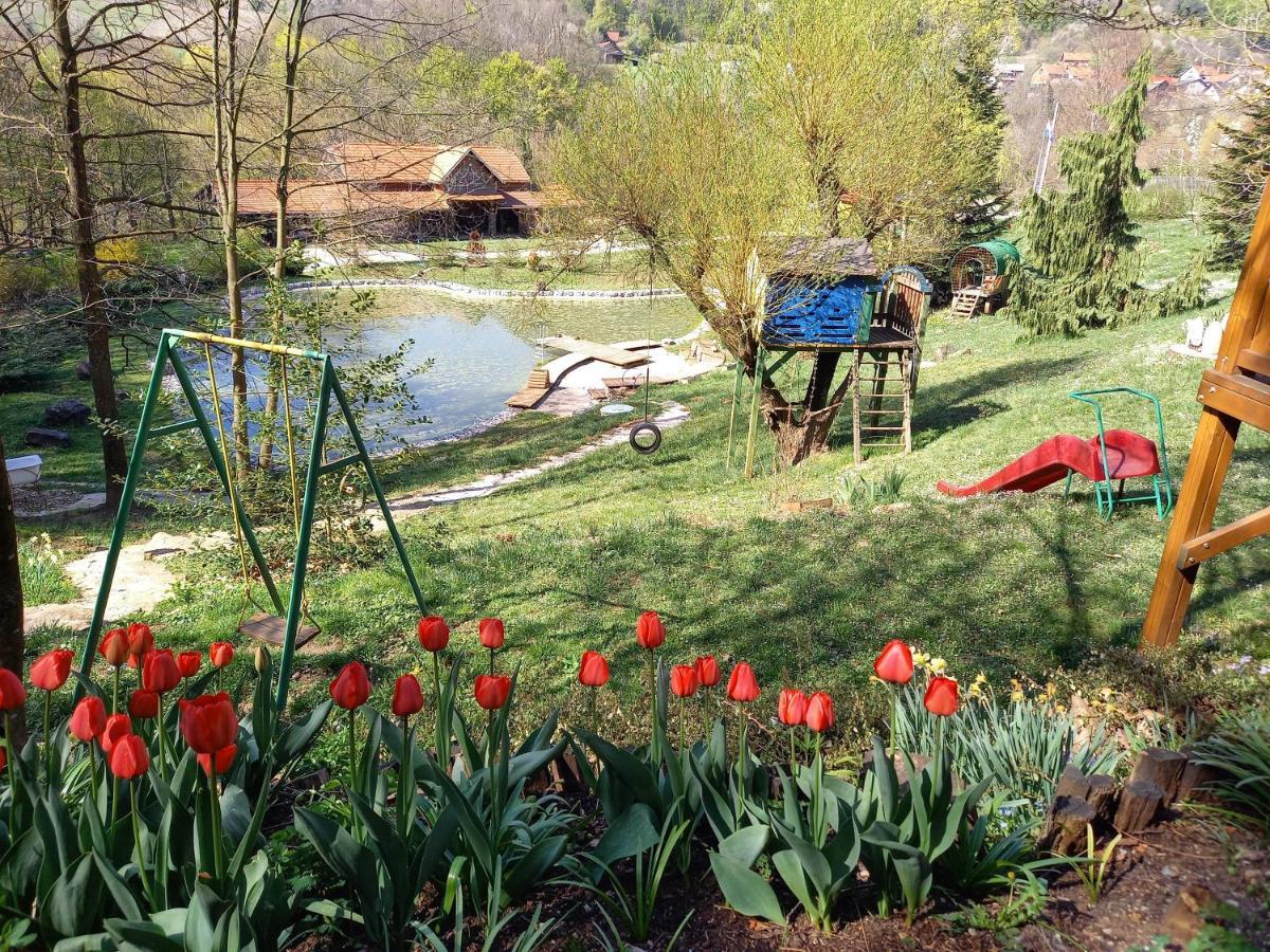 Country House With A Pool In Medvednica Nature Park Záhřeb Exteriér fotografie